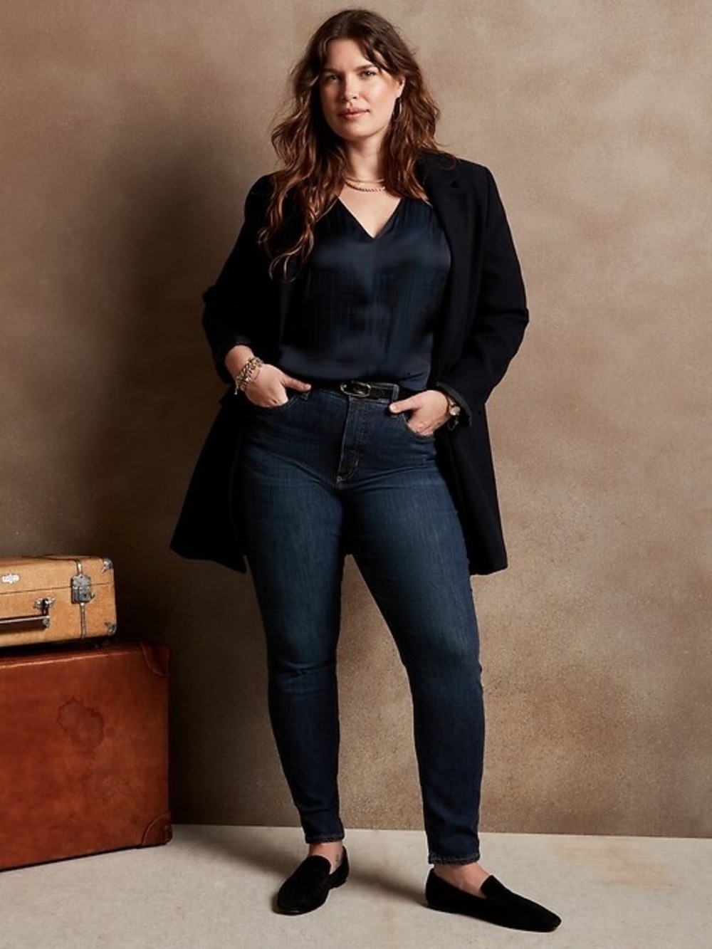 BANANA REPUBLIC CURVY HIGH-RISE SKINNY JEAN